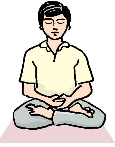 Buddhist meditation posture deals